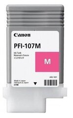 CANON PFI-107 M Ink tank magenta 130ml hinta ja tiedot | Mustekasetit | hobbyhall.fi