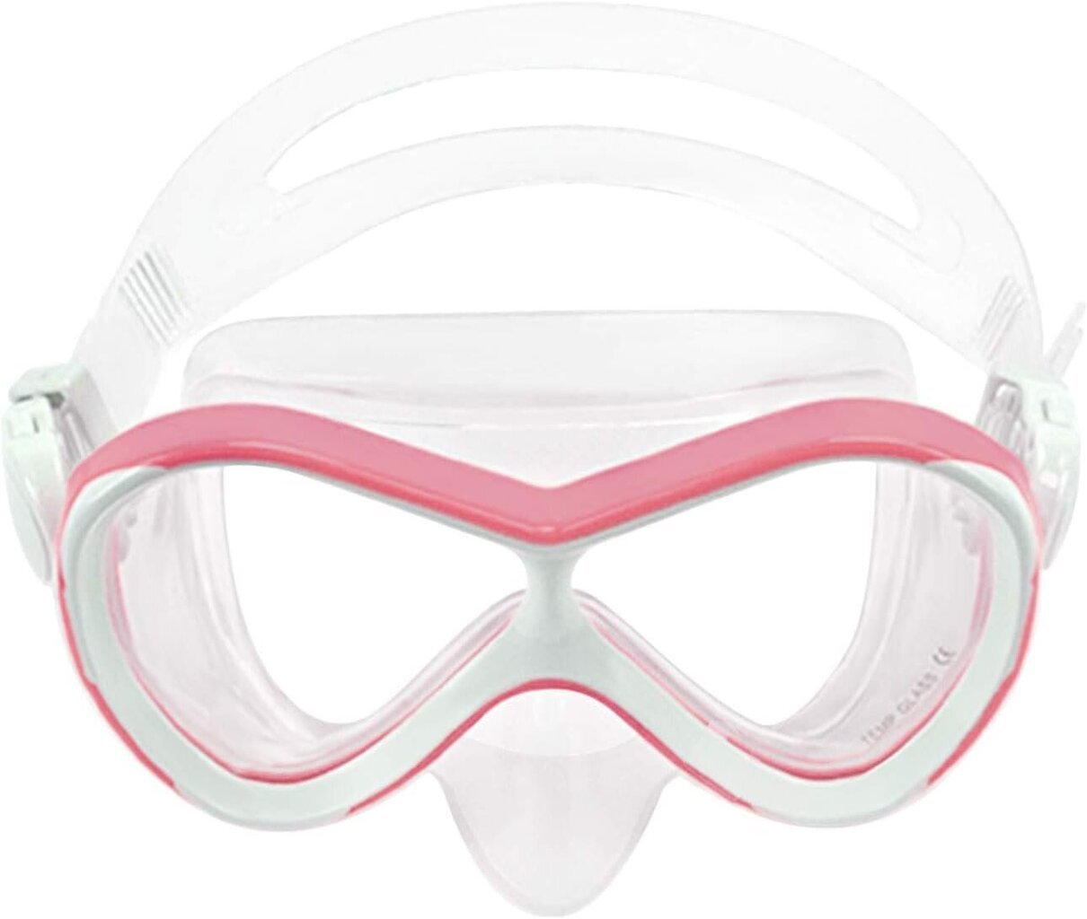 Swim Goggles Snorkkelimaski lapsille 6-14 vuotiaille Sukellussuojalasit nenäsuojuksella huurtumista estävä silikoninen snorklausnaamio hinta ja tiedot | Treenivälineet | hobbyhall.fi