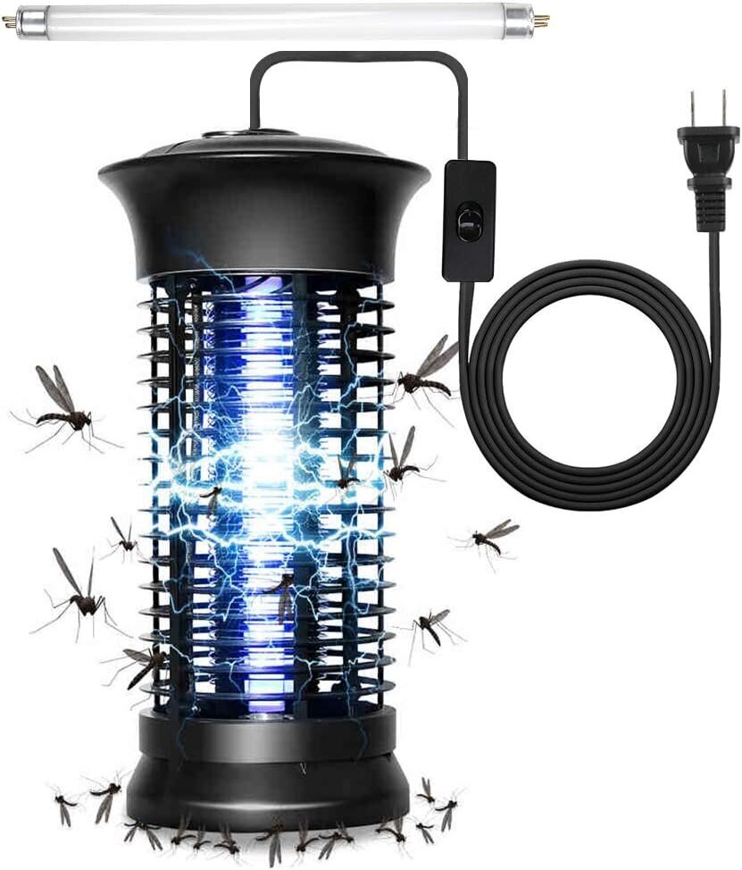 Mosquito Killer Lamppu, Tehokas elektroninen hyönteisten houkutteleva ansa Tehokas bug Light hyönteisten tappaja hinta ja tiedot | Treenivälineet | hobbyhall.fi