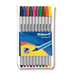 Pelikan Mustekynä, Fineliner 96, 10 väriä hinta ja tiedot | Kirjoitusvälineet | hobbyhall.fi