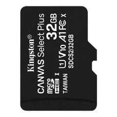 KINGSTON 32GB micSDHC Canvas Select Plus hinta ja tiedot | Kingston Puhelimet, älylaitteet ja kamerat | hobbyhall.fi