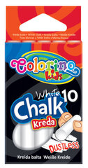 COLORINO KIDS Chalks 10 pcs. hinta ja tiedot | Taide- ja askartelutarvikkeet | hobbyhall.fi