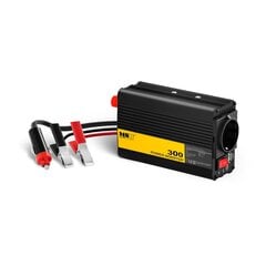 Auton jännitemuunnin 300/600W adapterilla, musta/keltainen hinta ja tiedot | Muuntimet ja invertterit | hobbyhall.fi