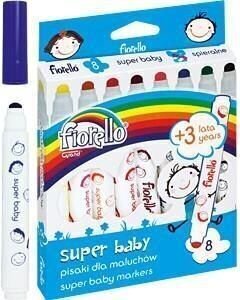 Feltello-kynät Fiorello Super Baby, 8 väriä hinta ja tiedot | Taide- ja askartelutarvikkeet | hobbyhall.fi