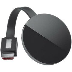 Upouusi Google Chromecast Ultra – korkealaatuinen television suoratoistolaite, jossa on 1080p Hdr, Wi-Fi ja Ethernet hinta ja tiedot | TV-lisätarvikkeet | hobbyhall.fi