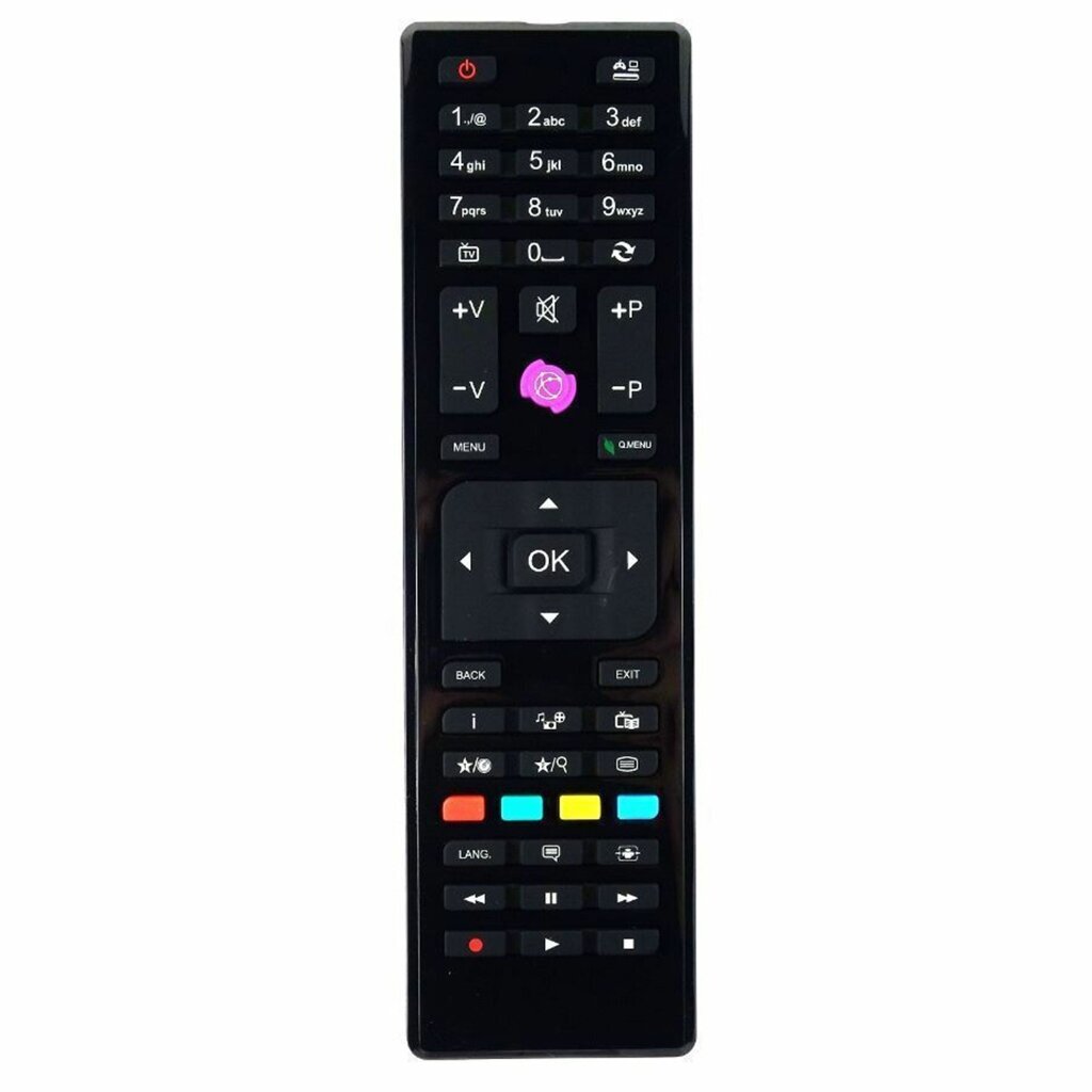 RC4875 kaukosäädin vaihdettu TECHWOOD/Finlux Shar TV HDTV:n vaihtokaukosäätimeen RC-4875 varaosa hinta ja tiedot | TV-lisätarvikkeet | hobbyhall.fi