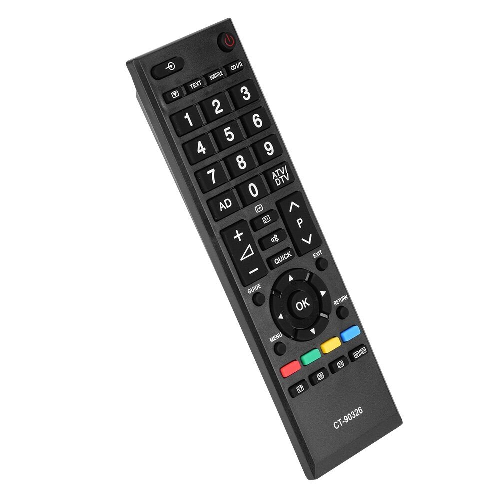 CT-90326 Multifunktionell TV-ersättningsfjärrkontroll För Toshiba Controller hinta ja tiedot | TV-lisätarvikkeet | hobbyhall.fi