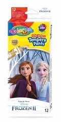 Temperamaalit tuubissa Colorino Disney Frozen II, 12 väriä x 12 ml hinta ja tiedot | Taide- ja askartelutarvikkeet | hobbyhall.fi