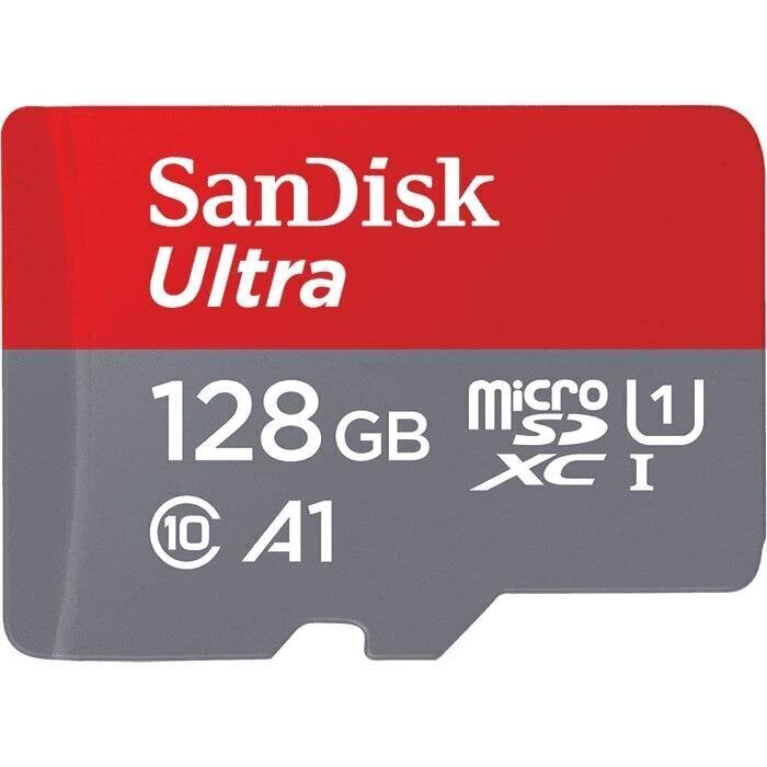 SANDISK Ultra 128GB microSDXC 100MB/s hinta ja tiedot | Puhelimen muistikortit | hobbyhall.fi