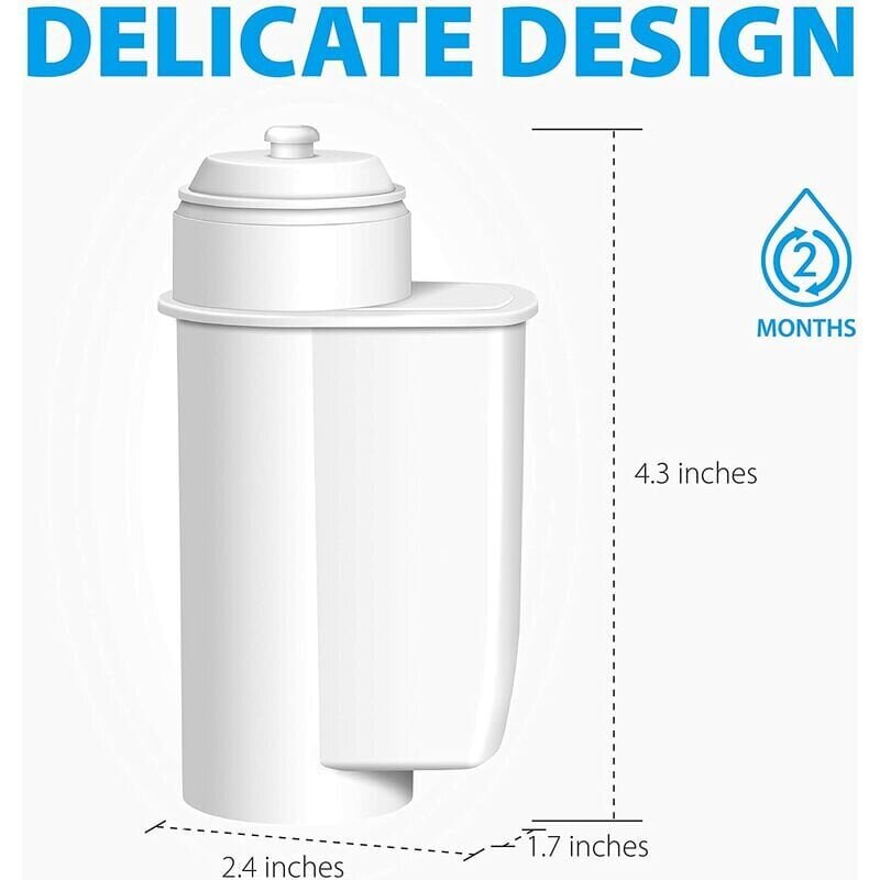 TÜV SÜD -sertifioitu suodatinpatruunan vaihto Brita Intenza Siemens TCZ-7003 TZ70003 TCZ-7033 4678731016723 575491 hinta ja tiedot | Veden suodatinkannut ja suodattimet | hobbyhall.fi