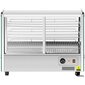 Säädettävä lämmitysvitriini ruoan esittelyyn, 3 hyllyä, 1500 W, 160 L hinta ja tiedot | Vitriinit | hobbyhall.fi