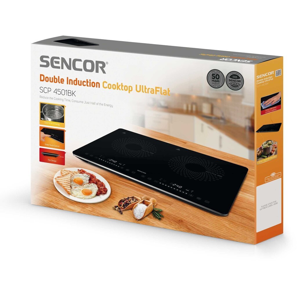 Sencor SCP 4501BK hinta ja tiedot | Liesitasot | hobbyhall.fi