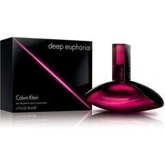 Calvin Klein Deep Euphoria EDP naiselle 50 ml hinta ja tiedot | Naisten hajuvedet | hobbyhall.fi