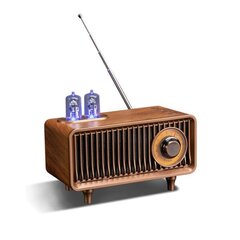 AM FM Classic Retro Radio Bluetooth-kaiuttimella, Vintage Wood Pöytäradio diskantin säätimellä keittiöön Olohuoneeseen kiertosäätimellä hinta ja tiedot | Mikrokontrollerit | hobbyhall.fi