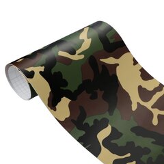 (50x200cm Armeijan keltainen 9458)30/10x100cm Digital Woodland Green Camo Camouflage Desert Vinyyli Film Tarra Tee-se-itse Moottoripyörät Autot Auton muotoilutarvikkeet hinta ja tiedot | Lisätarvikkeet autoiluun | hobbyhall.fi