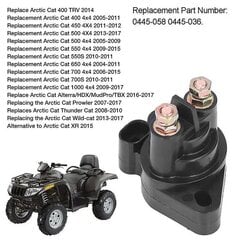 Moottoripyörän sähkökäynnistimen solenoidirelekytkimet Arctic Cat ATV:lle 1000 400 450 450i 500 550 650 700 moottoripyörän osa hinta ja tiedot | Matkalaukut ja matkakassit | hobbyhall.fi