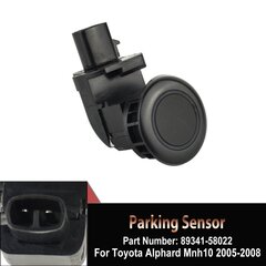 Car Styling PDC Park Sensor Peruutusavustin Toyota Sienna 2003 2004 2005 2006 2007 2008 2009 89341-45020-C0 89341-45010 hinta ja tiedot | Lisätarvikkeet autoiluun | hobbyhall.fi