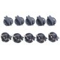 10 kpl T10-kanta Kojelaudan kojelaudan pistoke T10 W5w 168 192 194 Twist Lock kiilapohjat Lampun kojelaudan polttimotulppa Automotivos hinta ja tiedot | Lisätarvikkeet autoiluun | hobbyhall.fi