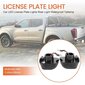 Auton LED Rekisterikilven Valot Takavalo Vedenpitävä Takalamppu Navara D40 Frontier 20072016 hinta ja tiedot | Lisätarvikkeet autoiluun | hobbyhall.fi