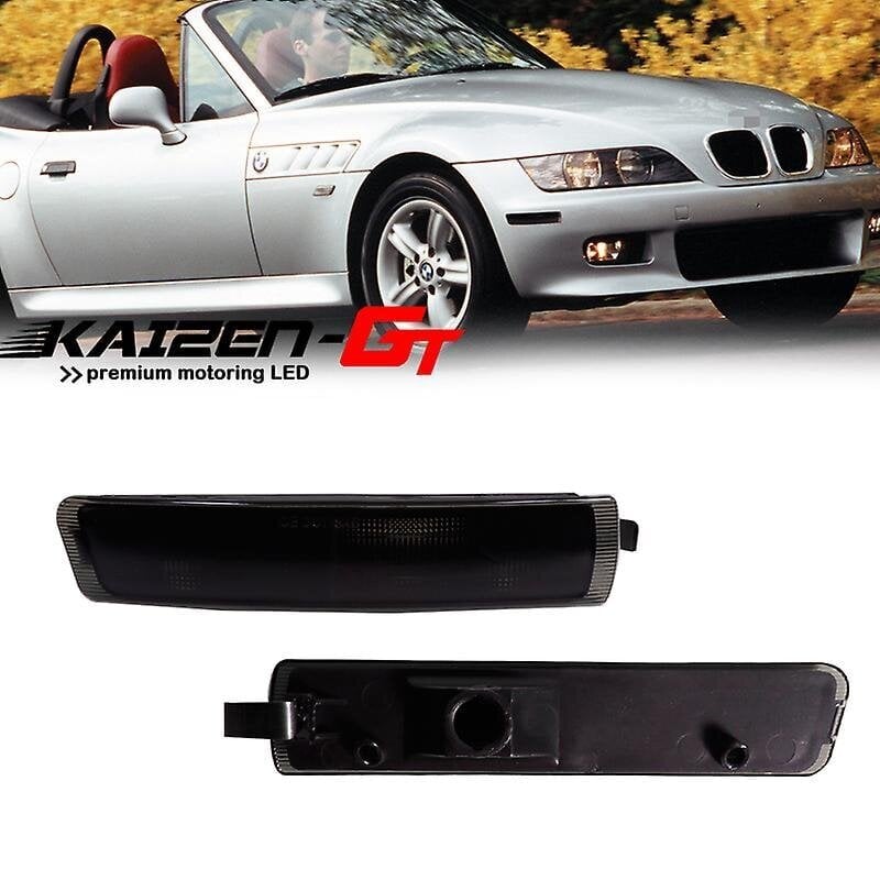 2kpl savustettu linssi auton etupuskurin sivumerkkivalon suojakotelot 19962002 BMW Z3 M Coupe Roadsterille, ei polttimoa / kantaa hinta ja tiedot | Lisätarvikkeet autoiluun | hobbyhall.fi