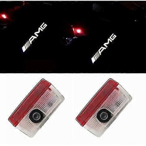 2x lumine de projecteur de Logo Led de porte de voiture pour Mercedes Benz Gls/glc/glb/gla/a/b/c/eclass (tyyli 2) hinta ja tiedot | Lisätarvikkeet autoiluun | hobbyhall.fi