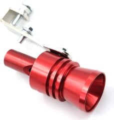 Universal Turbo Sound (XL Red) Pipe Whistle Äänenvaimennin Simulaattori Pakoputken Melu Simulaattori Äänenoptimoija Yhteensopiva kuorma-autojen, moottoripyörien, autojen, maastopyörän ja skootterin kanssa hinta ja tiedot | Lisätarvikkeet autoiluun | hobbyhall.fi