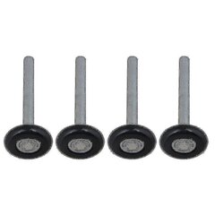 Autotallin ovi Nylon Lengthen Roller Wheel Musta Toukokuu.5 hinta ja tiedot | Lisätarvikkeet autoiluun | hobbyhall.fi