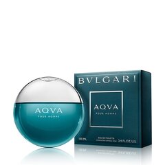 Hajuvesi Bvlgari Aqva Pour Homme EDT miehille, 100 ml hinta ja tiedot | Miesten hajuvedet | hobbyhall.fi