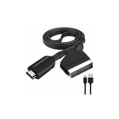 Scart-HDMI-muunnin audio-videosovitin HDTV:lle/dvd:lle/digisovittimelle/ps3/pal/ntsc hinta ja tiedot | TV- ja FM-vastaanottimet, videokaappauskortit | hobbyhall.fi