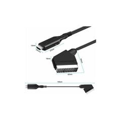 Scart-HDMI-muunnin audio-videosovitin HDTV:lle/dvd:lle/digisovittimelle/ps3/pal/ntsc hinta ja tiedot | TV- ja FM-vastaanottimet, videokaappauskortit | hobbyhall.fi