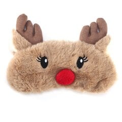 Söpö Animal Eye Cover Sleeping Mask Christmas Deer Winter Carton Nap Eye Shade Mask Hirvi hinta ja tiedot | Imetystyynyt | hobbyhall.fi