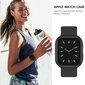 Apple Watch 7 / 8 (45 mm) suojakuori Musta hinta ja tiedot | Puhelimen kuoret ja kotelot | hobbyhall.fi