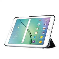 Galaxy Tab S2 8 tuuman kotelolle - ohut Smart Cover -kuori Galaxy Tab S2 8 tuuman tabletille (musta) hinta ja tiedot | Puhelimen kuoret ja kotelot | hobbyhall.fi