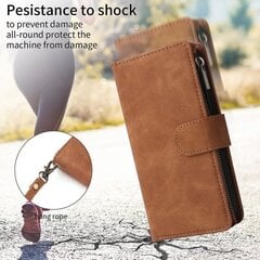 Yhteensopiva Samsung Galaxy A41 Case Magneettinen Nahka Vetoketju Suojakotelo Samsung Galaxy A41 Keltaiselle hinta ja tiedot | Puhelimen kuoret ja kotelot | hobbyhall.fi