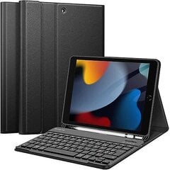 Näppäimistö Ipad 9th Generation 2021/ipad 8th 2020/ipad 7th 2019 10,2 tuumaa - Langaton Bluetooth Azerty Keyboard Pehmeä Suoja hinta ja tiedot | Puhelimen kuoret ja kotelot | hobbyhall.fi