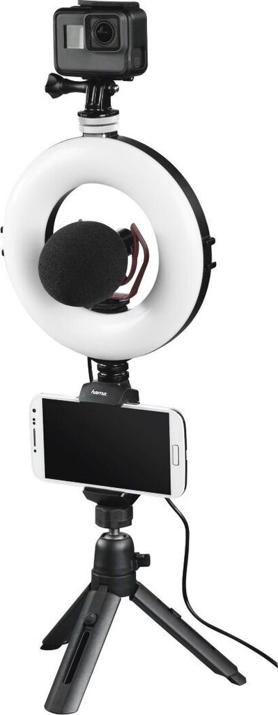 Hama Spotlight for smartphones tripod hinta ja tiedot | Valokuvaustarvikkeet | hobbyhall.fi