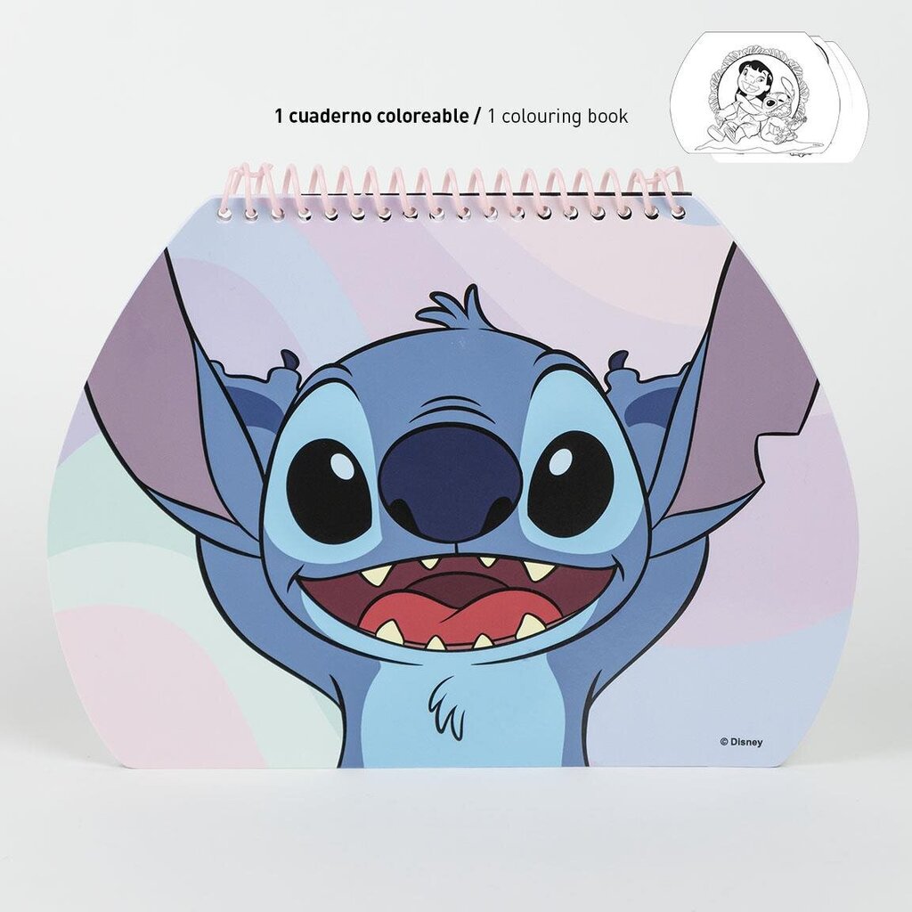 Kreatiivinen setti kansiolla, Stitch hinta ja tiedot | Kirjoitusvälineet | hobbyhall.fi