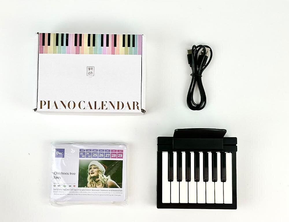 Taylor Swift Playable Piano Pöytäkalenteri Mini Piano Pöytäkalenteri 3D Muistilehtiö 2024 hinta ja tiedot | Kirjoitusvälineet | hobbyhall.fi