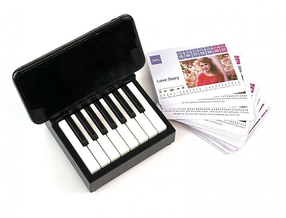 Taylor Swift Playable Piano Pöytäkalenteri Mini Piano Pöytäkalenteri 3D Muistilehtiö 2024 hinta ja tiedot | Kirjoitusvälineet | hobbyhall.fi