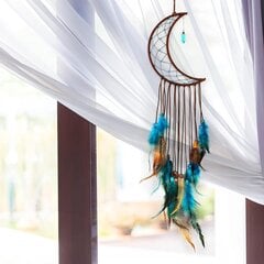 3 kpl Dream Catcher Star Sun Moon Design Perinteinen käsintehty design seinälle ripustettavaan kodin sisustukseen (tummansininen) hinta ja tiedot | Sisustuspaneelit | hobbyhall.fi