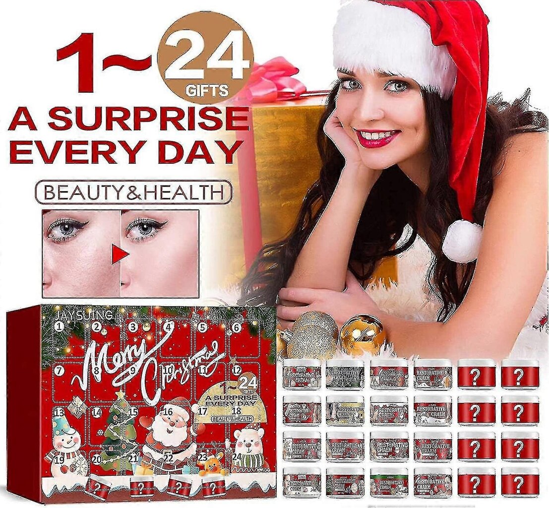 Beauty Christmas Advent Calendar | Kauneus adventtisarja naisille Kauneus adventtikalenteri, kosteuttavat kauneustuotteet naisille ja tytöille bt hinta ja tiedot | Joulukoristeet | hobbyhall.fi