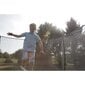 EXIT Silhouette Ground -trampoliini, 366 cm x 183 cm, musta + kaupan päälleI turvaverkko ja lisävarusteet hinta ja tiedot | Trampoliinit | hobbyhall.fi