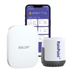 RainPoint 2,4 GHz Wi-Fi älykäs kastelujärjestelmä älykkääseen kotipuutarhaan kastelukeskittimellä WIFI-sademittarilla hinta ja tiedot | Liiketunnistimet, anturit ja sensorit | hobbyhall.fi