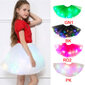 Kids Girls LED Light Up Ballet dDance Tylli Tutu Hame Sininen hinta ja tiedot | Ompelutarvikkeet | hobbyhall.fi