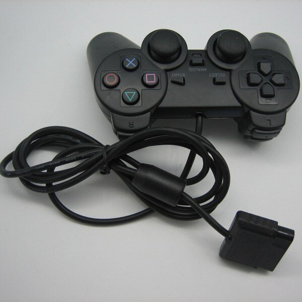 Langallinen peliohjain Gamepad Joypad Original PS2:lle / Playstatille hinta ja tiedot | Ompelutarvikkeet | hobbyhall.fi