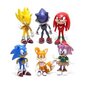 6 kpl Sonic figuurit toimintahahmonukkelelut Anime-figuuri - Täydellinen hinta ja tiedot | Pehmolelut | hobbyhall.fi