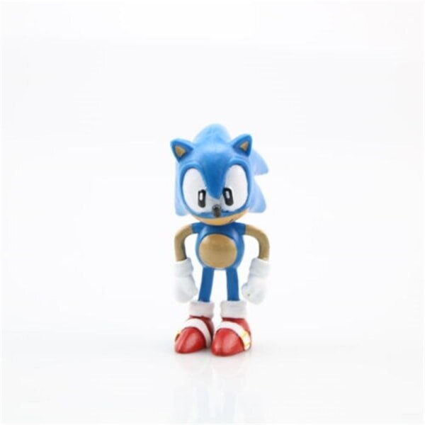 6 kpl Sonic figuurit toimintahahmonukkelelut Anime-figuuri - Täydellinen hinta ja tiedot | Pehmolelut | hobbyhall.fi