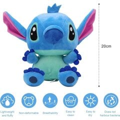 Stitch pehmoeläin, Lilo ja Stitch pehmo, 20 cm, Stitch pehmeä eläin hinta ja tiedot | Pehmolelut | hobbyhall.fi