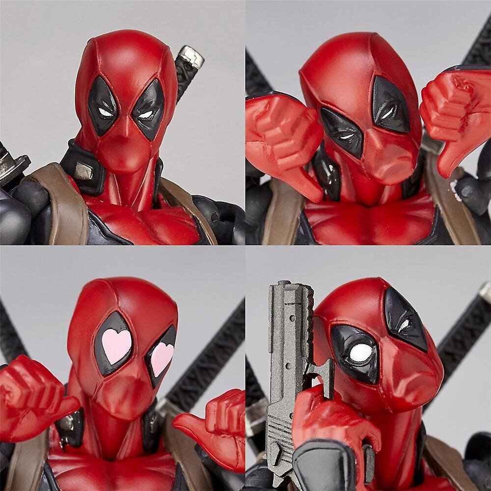 6,2 tuuman Deluxe Marvel Deadpool -toimintahahmo Lelu Supersankari Keräily Pvc-malli lisävarusteilla Muuttuva Toimintanuket Lelut Tuulettimet Lahjat hinta ja tiedot | Pehmolelut | hobbyhall.fi