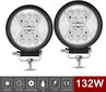 2kpl LED-työvalot 12V 132W moottoripyörä 4x4 High Range LED hinta ja tiedot | Puutarha- ja ulkovalot | hobbyhall.fi